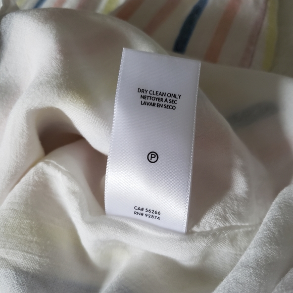 Splendid Linen Blend Button Front Midi Dress in Picnic Stripe - Picture 16 of 16